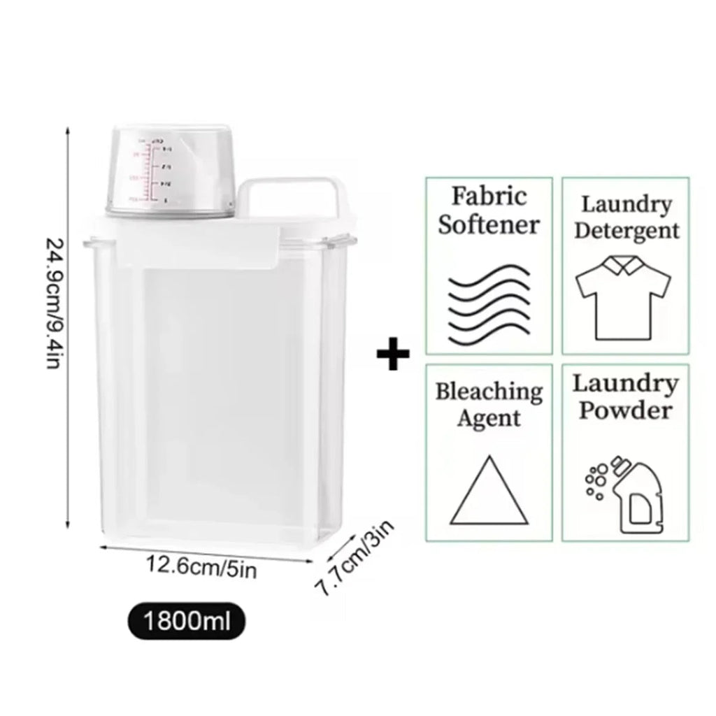 Dispensador de Detergente para Ropa Hermético