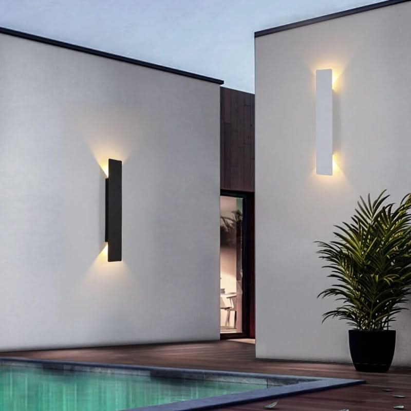 LUMIÉRE Apliques de pared exteriores a prueba de agua StreamLine Iluminación exterior