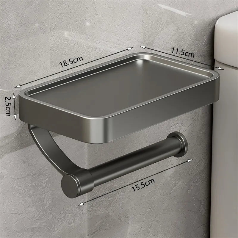 RackHold™ - Soporte para Rollos de Papel Montaje en Pared