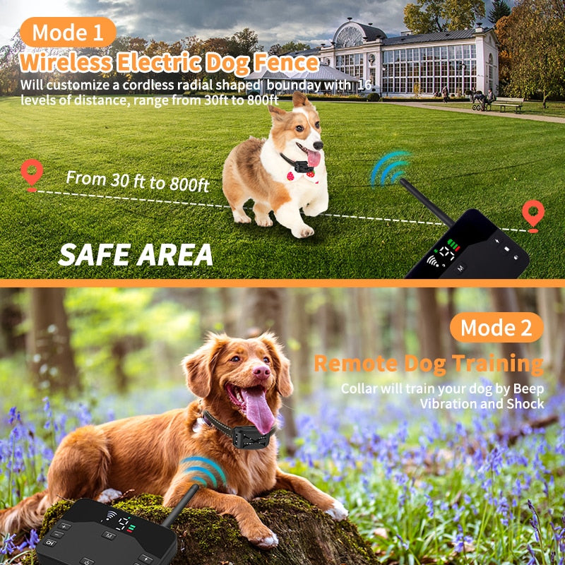 TrackPro | El collar inalámbrico para cercas de perros