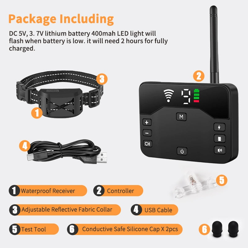 TrackPro | El collar inalámbrico para cercas de perros