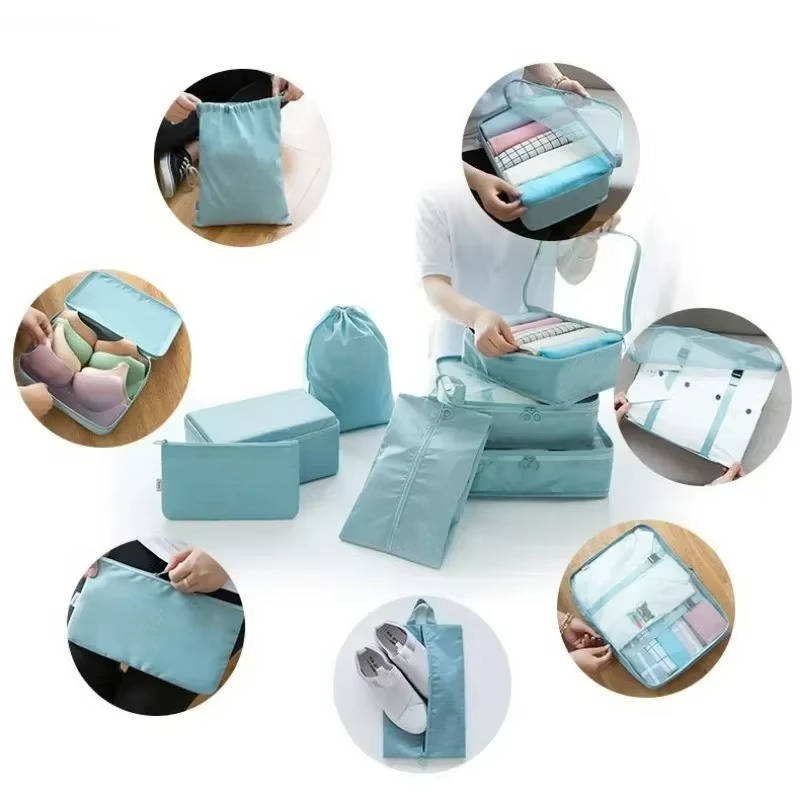 7 Set de Cubos de Empaque para Viajar