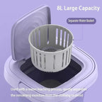 Lavadora Portátil Plegable con Secadora | Mini Lavadora de Ropa