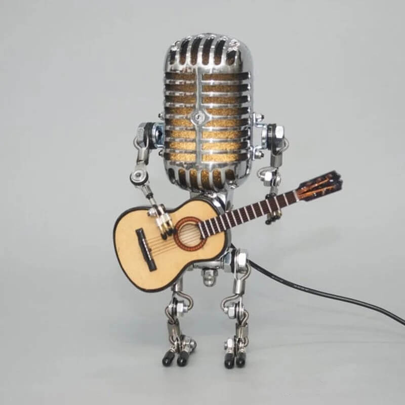 Lámpara de Escritorio RobotMicrófono