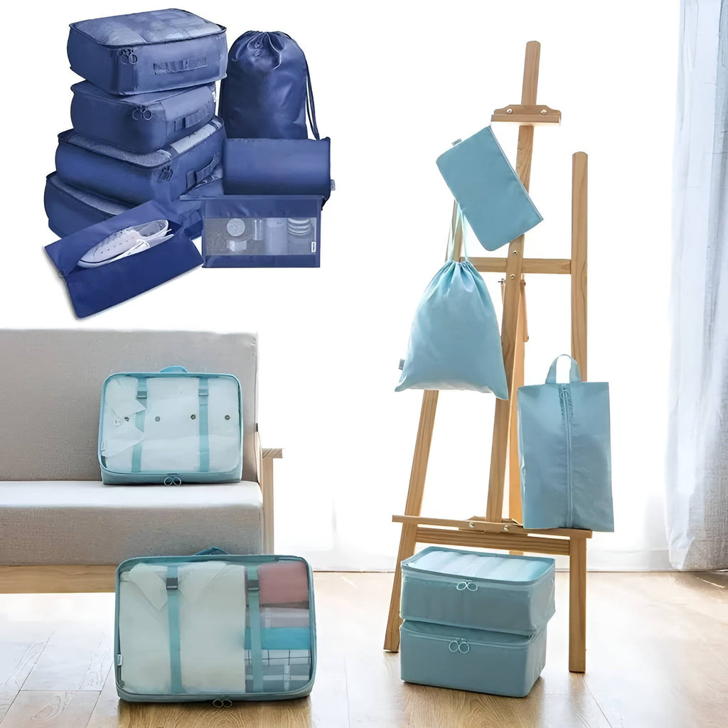 7 Set de Cubos de Empaque para Viajar