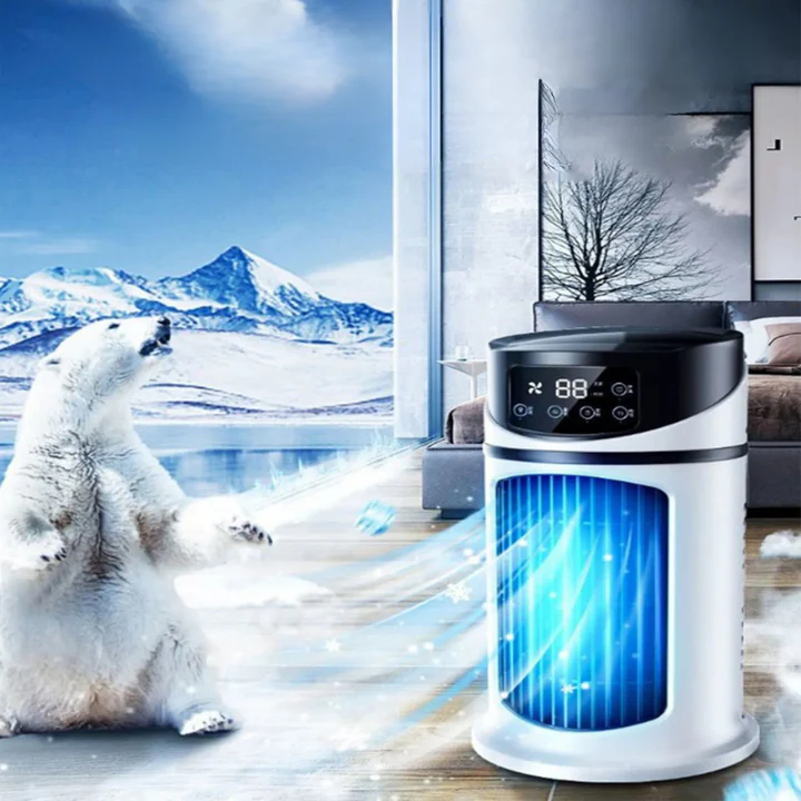 Unidad de aire acondicionado portátil y eficiente en energía
