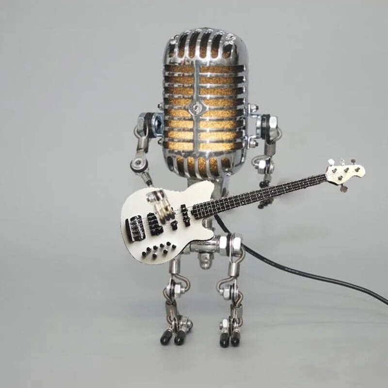 Lámpara de Escritorio RobotMicrófono