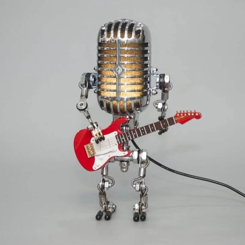 Lámpara de Escritorio RobotMicrófono
