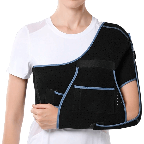 Faja Inmovilizadora Ajustable para Hombro con Soporte Transpirable