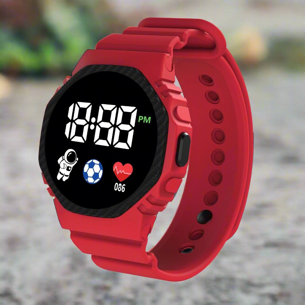 Reloj Infantil Aventura LED – Reloj Educativo Impermeable para Niños
