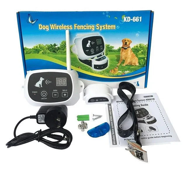 Sistema de Cercado Inalámbrico para Perros con Entrenamiento Seguro