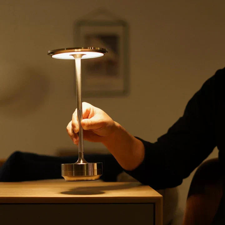 LuminLight | Lámpara de Mesa LED Inalámbrica Recargable Regulable