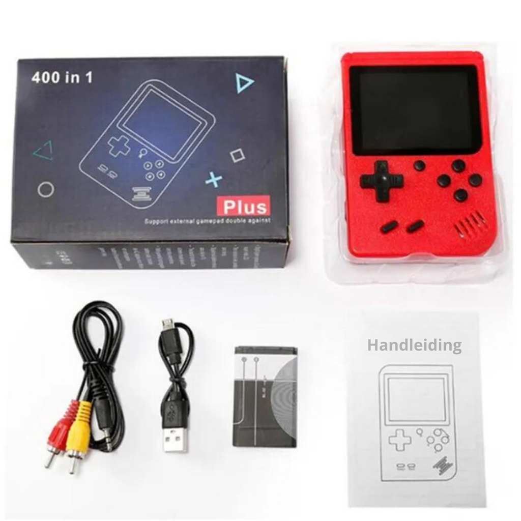 Consola Retro Portátil | 400+ Juegos Clásicos