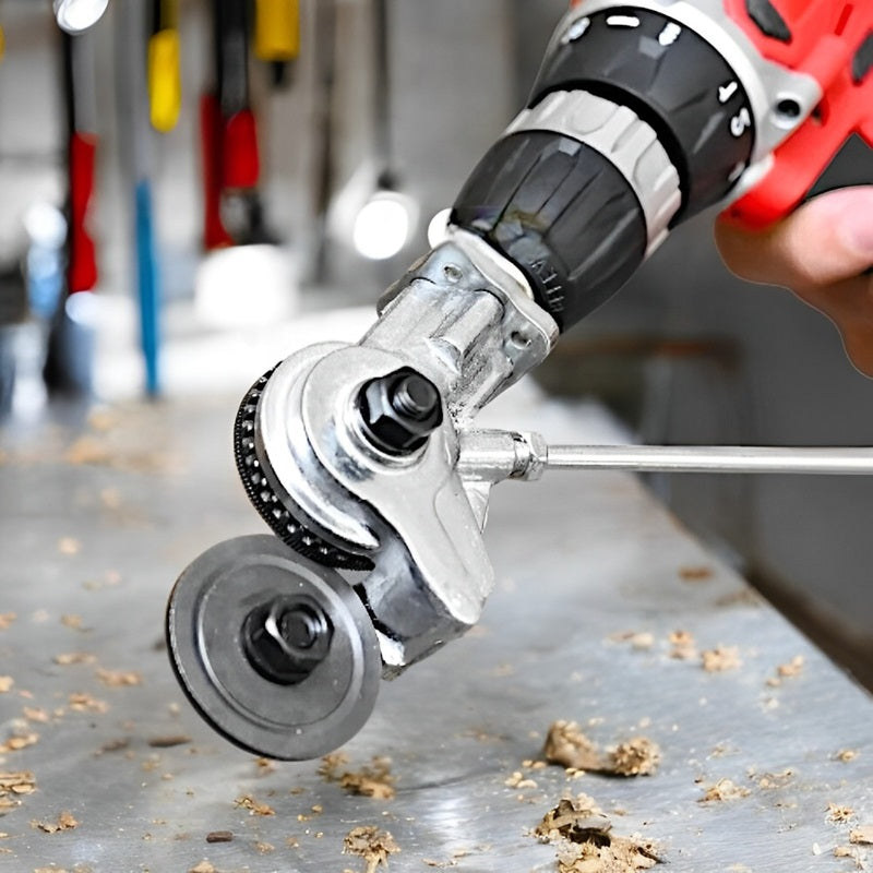 Kalsten | Adaptador de Corte de Metal de Uso Pesado para Taladro