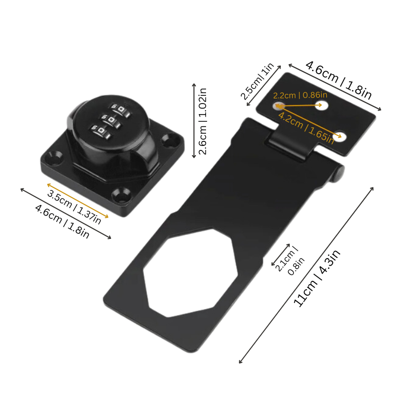Cerradura de Armario Sin Llave SecureKeyless: Protección Duradera Sin Llave