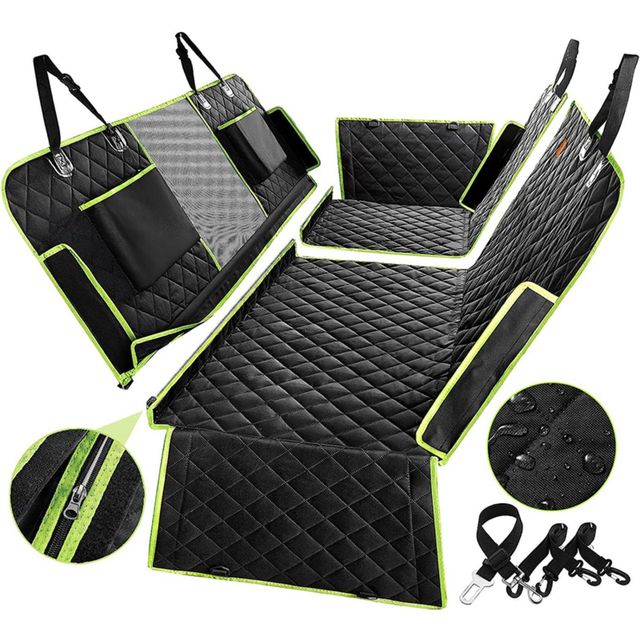 Funda de Asiento Trasero para Perros Durable e Impermeable