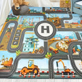 Alfombra de Juego de Construcción y Aventura – Para Pequeños Exploradores y Jugadores Creativos