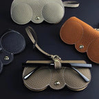 Estuche para gafas de sol ShadeShield de cuero suave