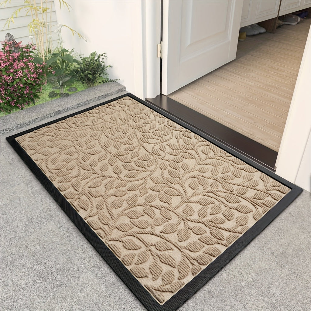 SAFEFEET - Alfombra de Entrada Frontal, Tapete Duradero para Tráfico Intenso en el Hogar y Uso en Vacaciones