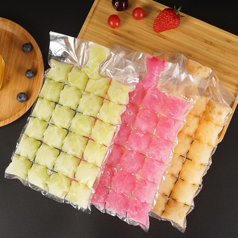 Bolsa de hielo desechable – Cubos perfectos, sin desorden