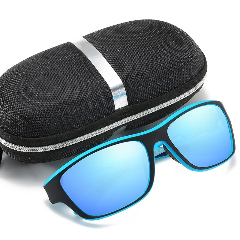 Gafas de Sol Deportivas para Hombres – Polarizadas con Protección UV400 – VisionX Pro