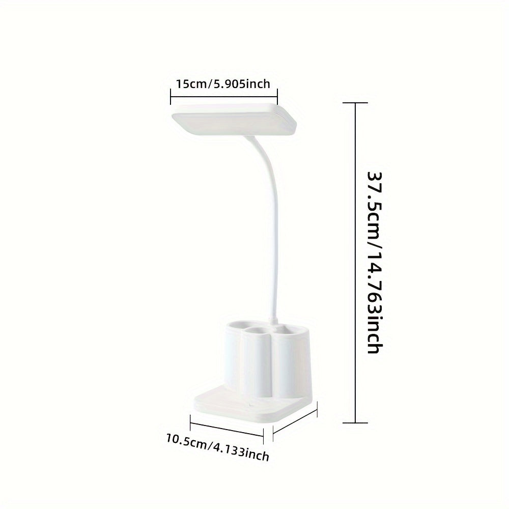 Lámpara de Escritorio LED Recargable y Ajustable – Perfecta para Leer y Trabajar