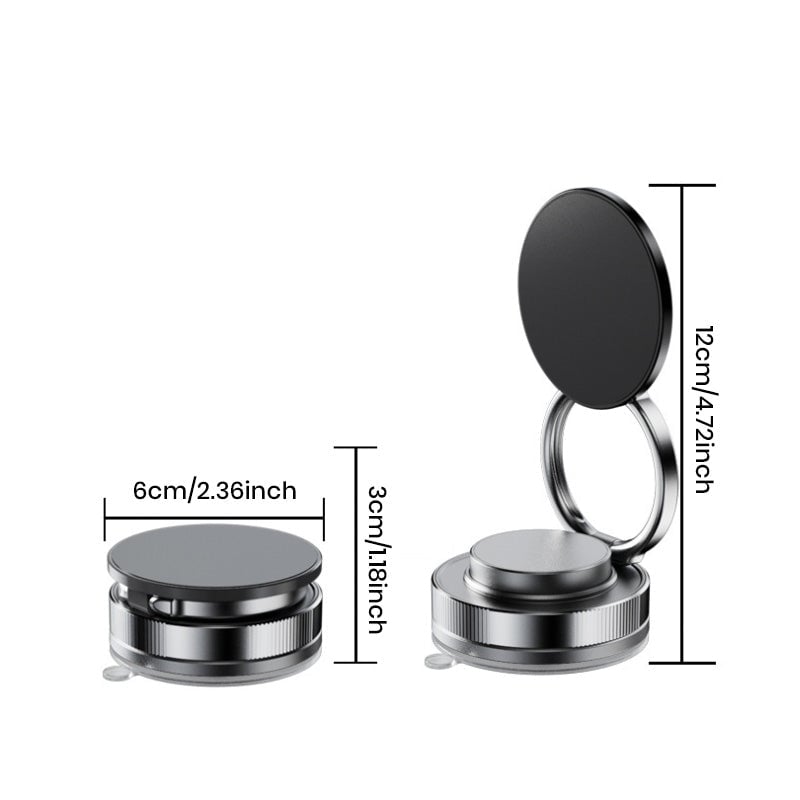 Soporte de teléfono magnético con vacío ajustable a 360° | Brehn