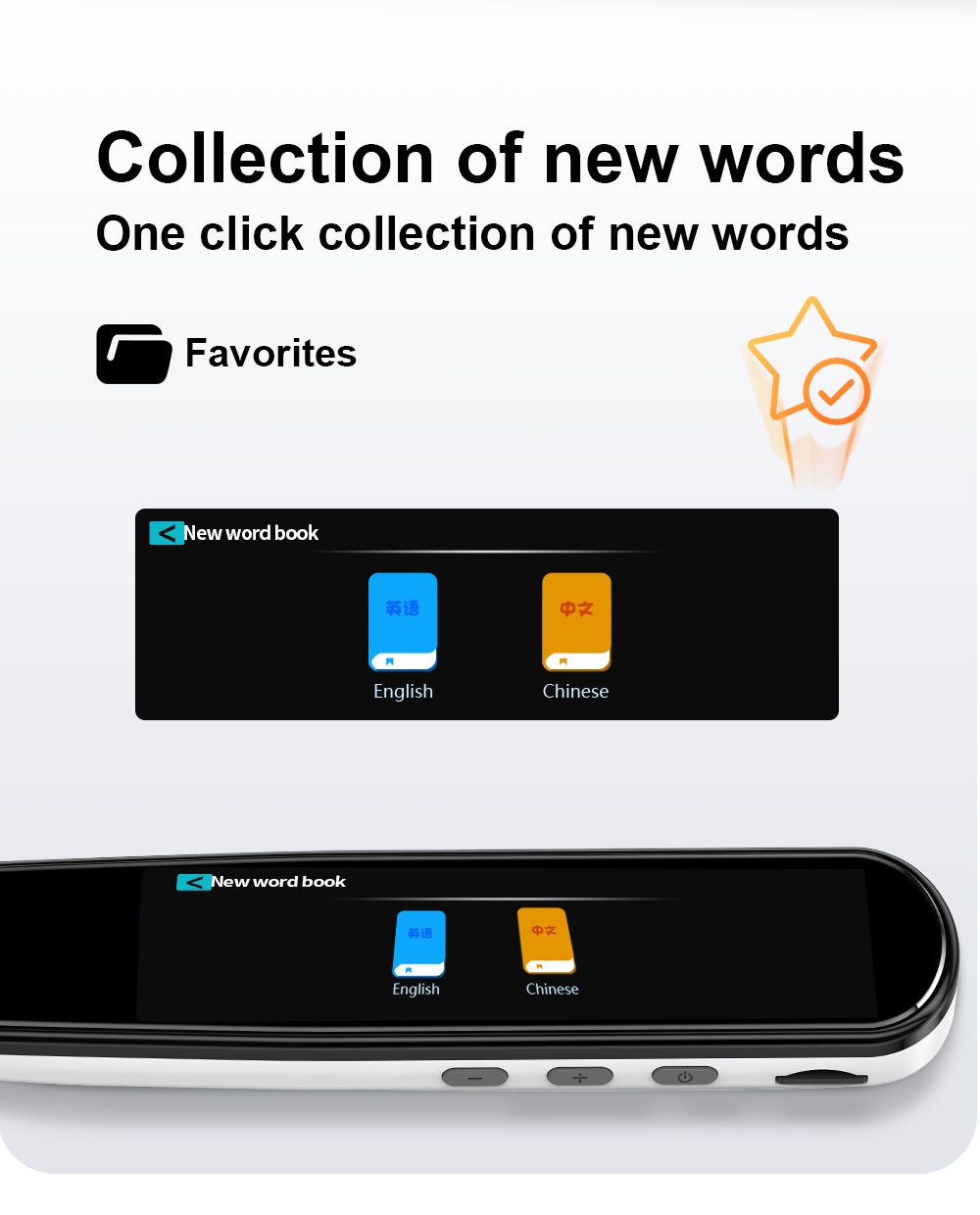 Lápiz de Traducción y Lectura de Precisión 112 Idiomas – Traductor de Texto y Voz Instantáneo