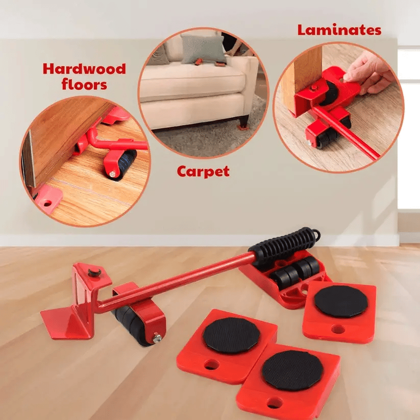 Paquete de ruedas - Transporte de muebles pesados