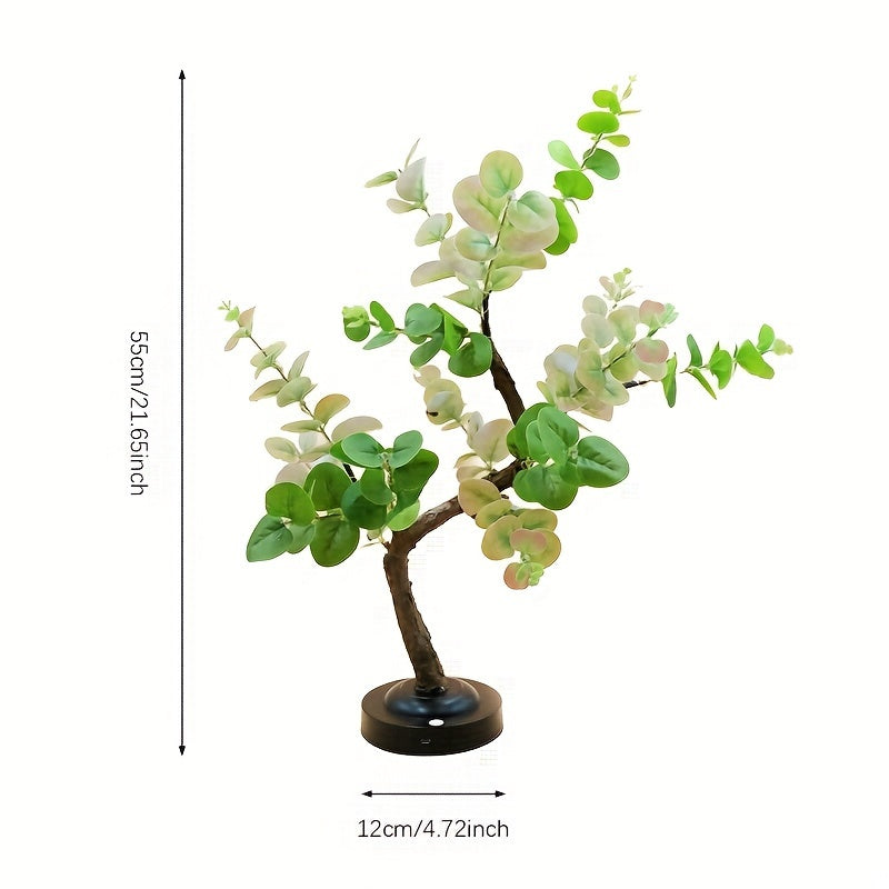 Lámpara de Eucalipto Sereen - Para Iluminación Relajante y Estética Natural