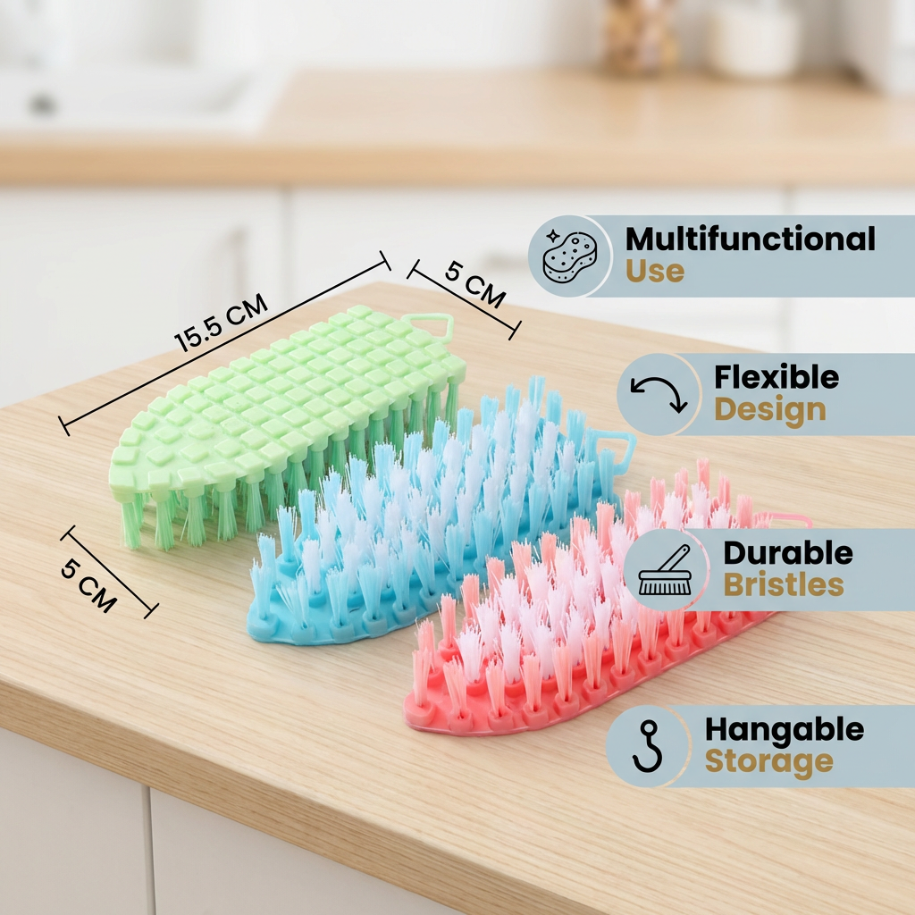 BrillixPro 5 Piezas — Cepillo de Limpieza Flexible | 50% DESCUENTO