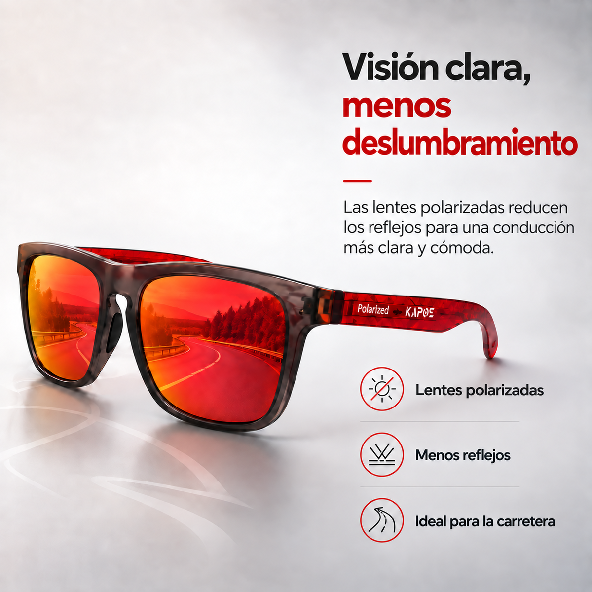 Gafas de sol polarizadas anti-luz azul UV400 MetroGuard