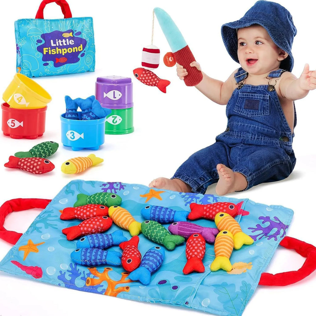 Juego de Pesca Magnético Aprendiendo Jugando - Motricidad y Creatividad