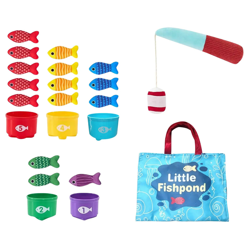 Juego de Pesca Magnético Aprendiendo Jugando - Motricidad y Creatividad