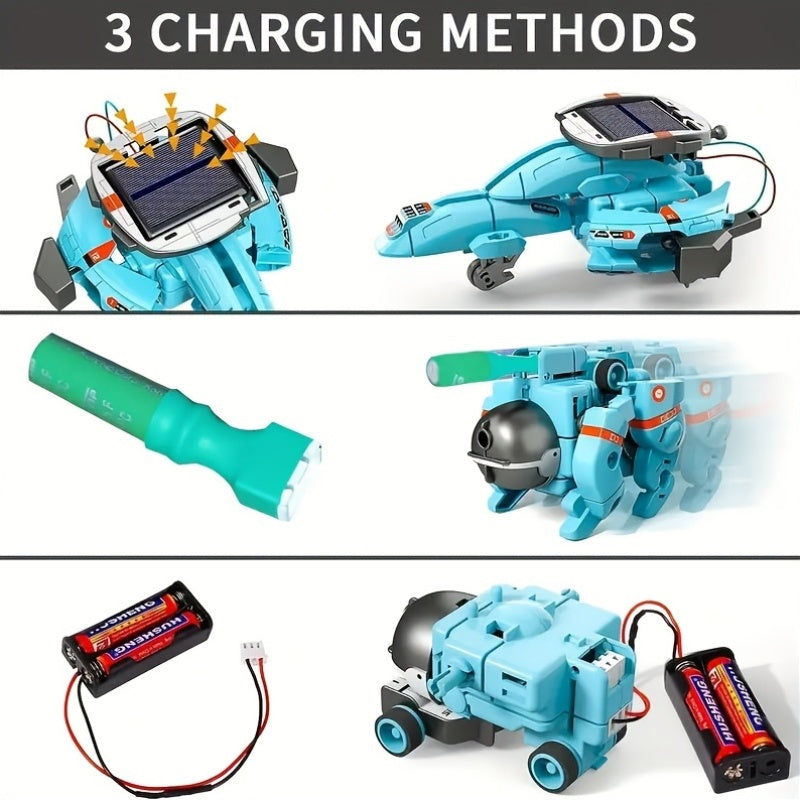 STEM Robot Solar 6-en-1 - Educativo e Innovador
