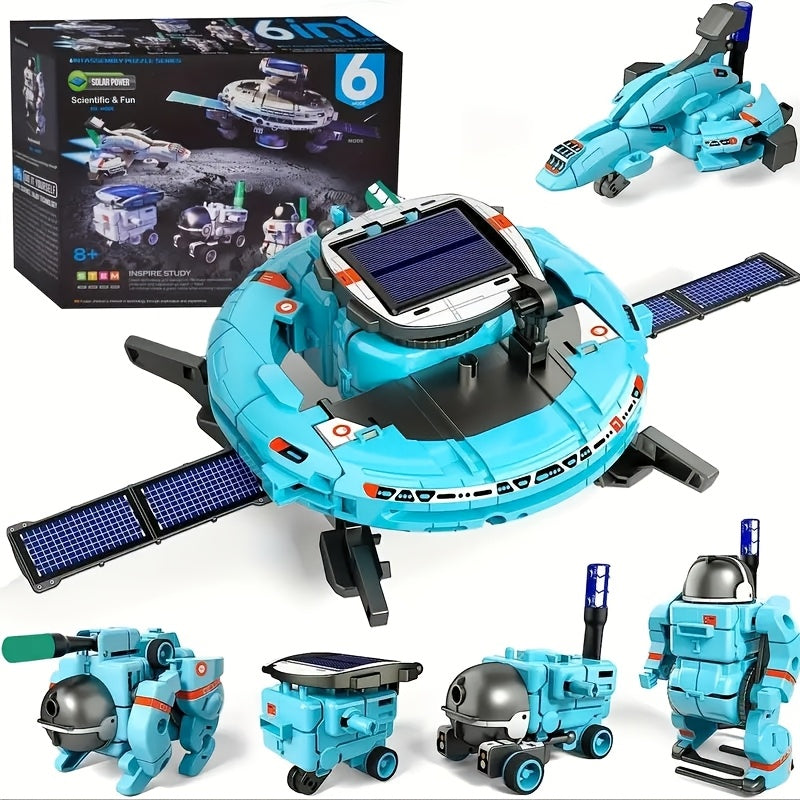STEM Robot Solar 6-en-1 - Educativo e Innovador