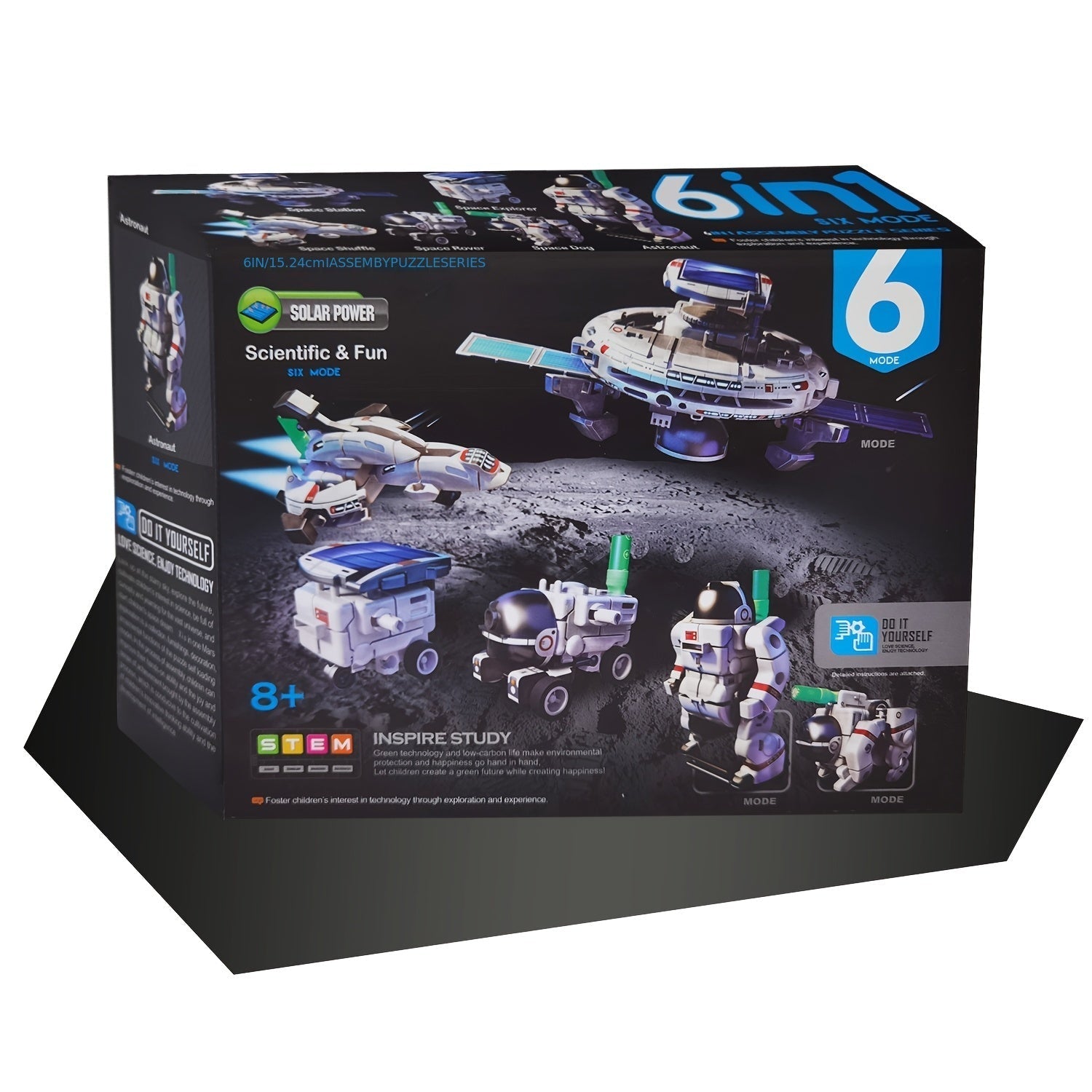 STEM Robot Solar 6-en-1 - Educativo e Innovador