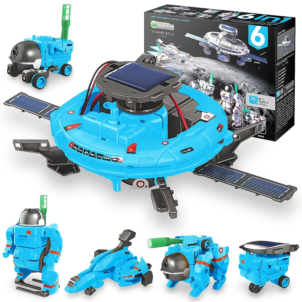 STEM Robot Solar 6-en-1 - Educativo e Innovador