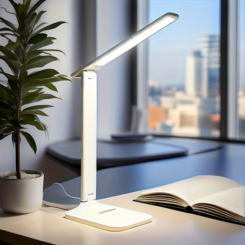 Lámpara de escritorio LED regulable con control táctil