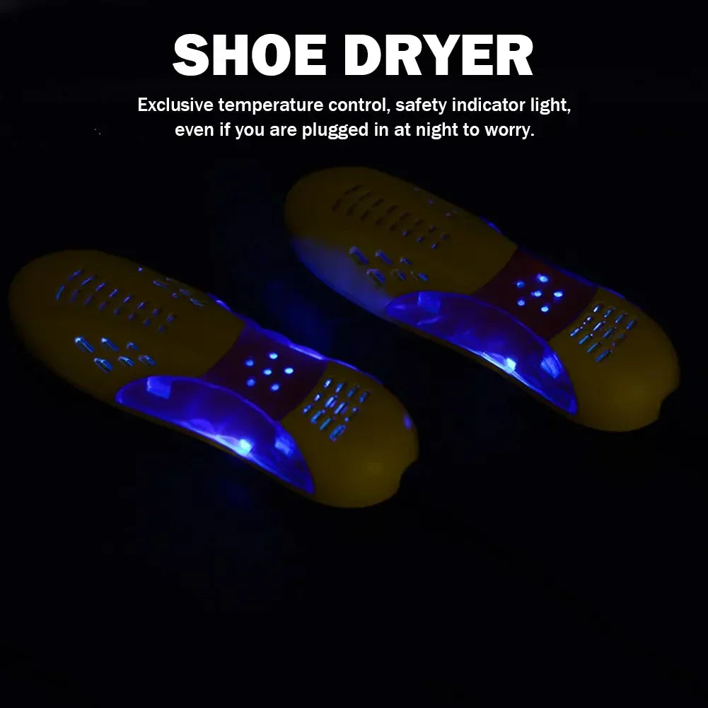 Secador de Zapatos Eléctrico - Eliminador de Olores UV | Calentador de Pies