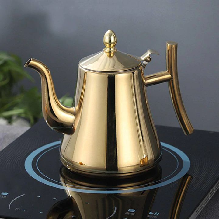 Mejor hervidor de inducción con filtro - hervidor de acero inoxidable duradero
