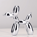 Escultura de Perro Globo Electrochapado