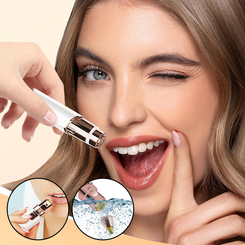Recortadora de Cejas Eléctrica 2-en-1 para Mujeres