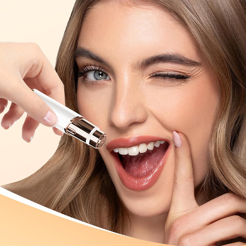 Recortadora de Cejas Eléctrica 2-en-1 para Mujeres