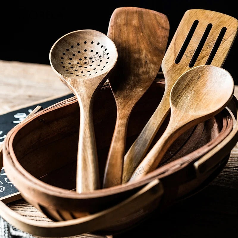 Juego de Utensilios de Cocina Elegante para Cocinar a Diario