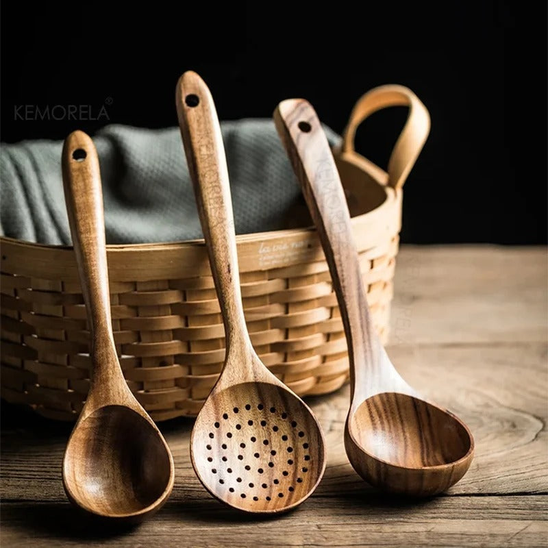 Juego de Utensilios de Cocina Elegante para Cocinar a Diario