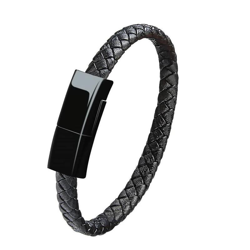 Pulsera Práctica con Cable de Carga para Electrónica