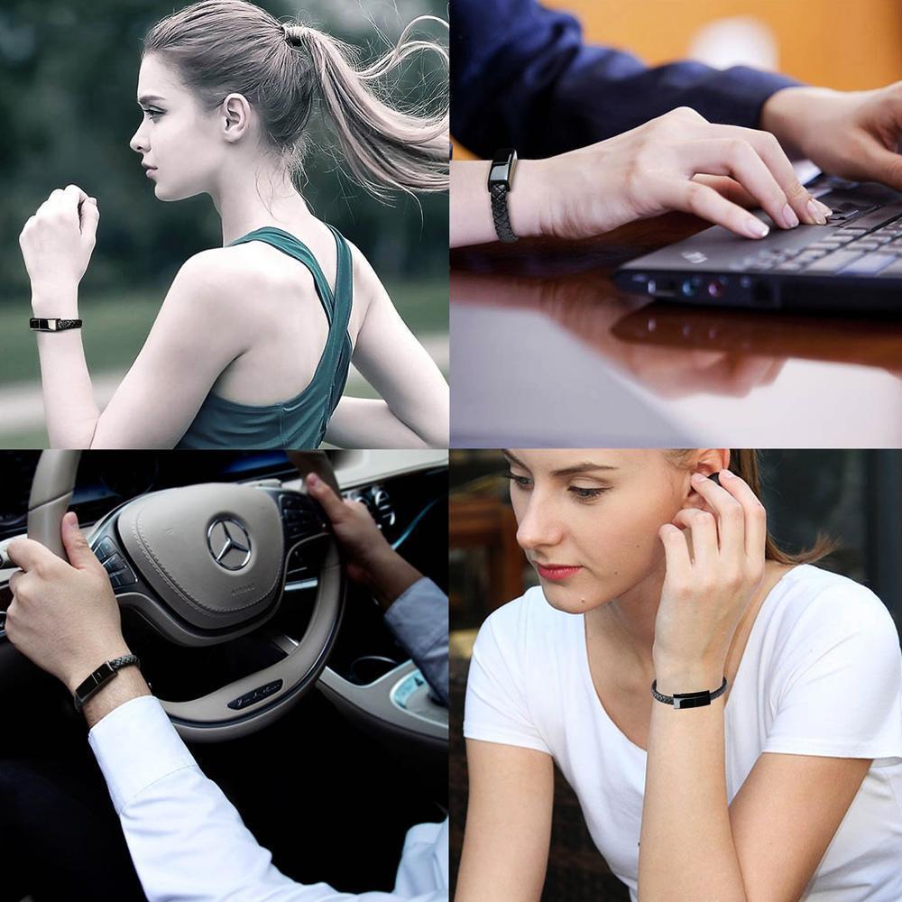 Pulsera Práctica con Cable de Carga para Electrónica
