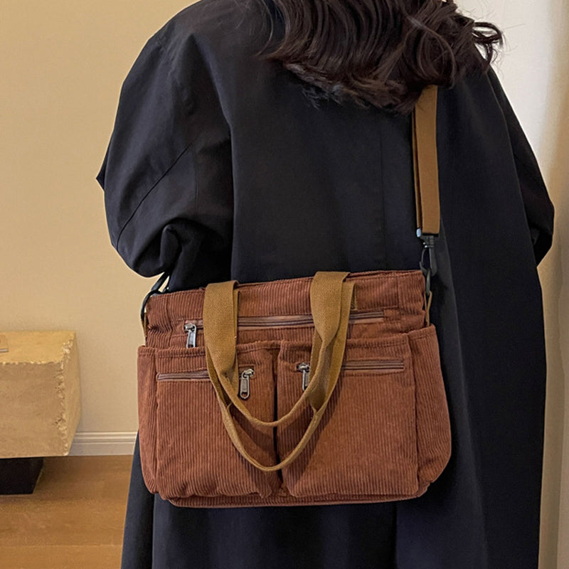 Elegante bolso de hombro para mujer con gran capacidad