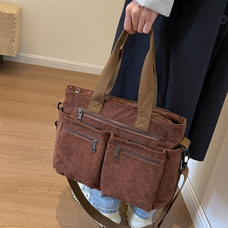 Elegante bolso de hombro para mujer con gran capacidad
